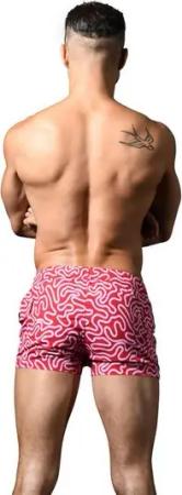 Andrew Christian Badeshorts Pop Art Cargo Swim Shorts