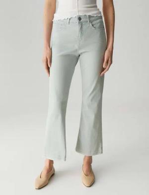 OPUS PANTS Bootcut-Jeans Melly bright