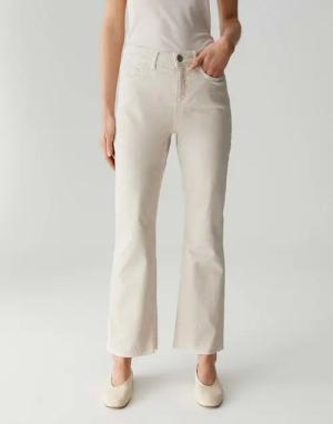 OPUS PANTS Bootcut-Jeans Melly bright