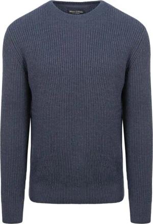 Marc O'Polo Pullover Wool Blend Navy - Größe XXL