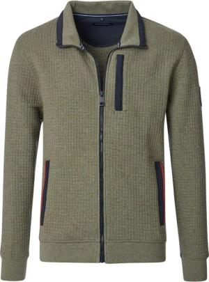Casa Moda Strickjacke Zip Grün - Größe L