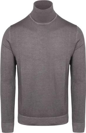 Marc O'Polo Rollkragenpullover Merinowolle Grau - Größe XXL