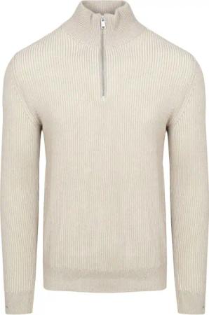 Marc O'Polo Half Zip Pullover Grau - Größe XL