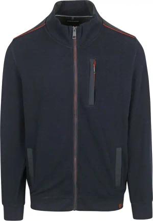 Casa Moda Strickjacke Zip Navy - Größe XXL