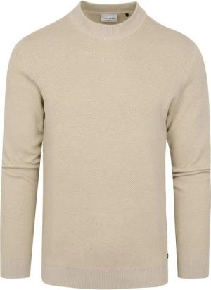 No Excess-Pullover Textur Beige - Größe XXL