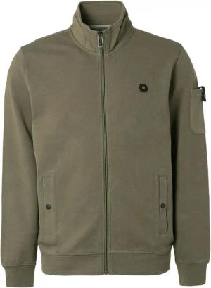No Excess-Strickjacke Twill Dunkelgrün - Größe XXL