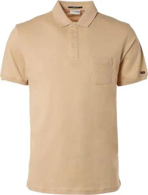 No Excess Polo Leinen Beige - Größe M