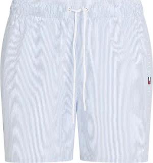Tommy Hilfiger Badeshorts Streifen Hellblau - Größe XXL