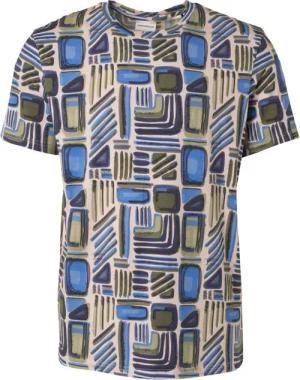 No Excess T-Shirt Druck Blau - Größe XXL