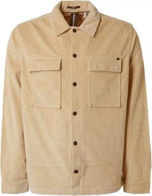 No Excess Überhemd Kord Beige - Größe XL
