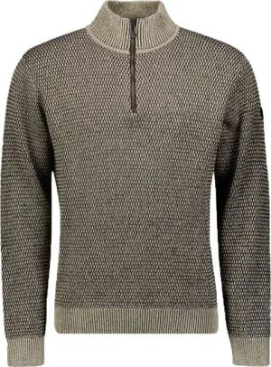 No Excess Half Zipper Greige - Größe XXL