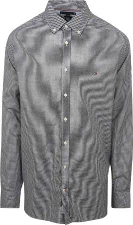 Tommy Hilfiger Big and Tall Hemd Kariert Blau - Größe 5XL