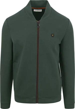 No Excess-Strickjacke Dunkelgrün - Größe 3XL