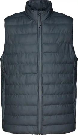 Rains Weste Trekker Slate Grau - Größe S/M