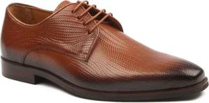 Melik Derby Monoti Schuh Cognac - Größe 41
