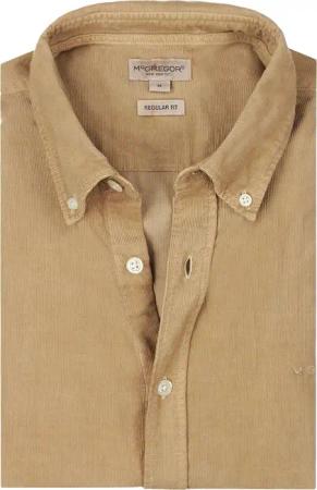 McGregor Hemd Corduroy Beige - Größe S