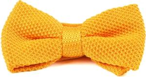 Suitable Knitted Smoking Fliege Gold -