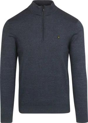 No Excess Halfzip Pullover Navy - Größe S