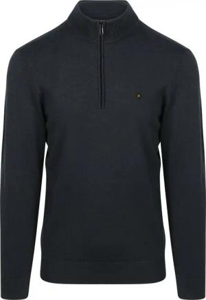 No Excess Halfzip Pullover Navy - Größe L