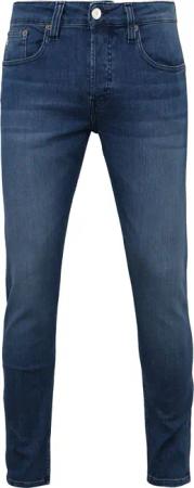MUD Jeans Denim Slimmer Rick Blau - Größe W 34 - L 32