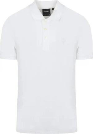 Lyle and Scott Tonal Eagle Polo Weiß - Größe M
