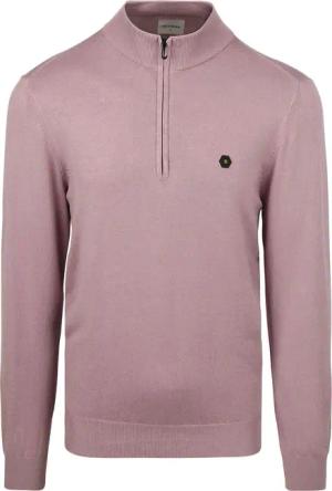 No Excess Halfzip Pullover Mauve - Größe XL
