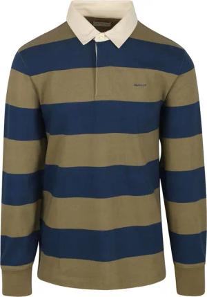Gant Rugger Poloshirt Blau Grün - Größe 3XL