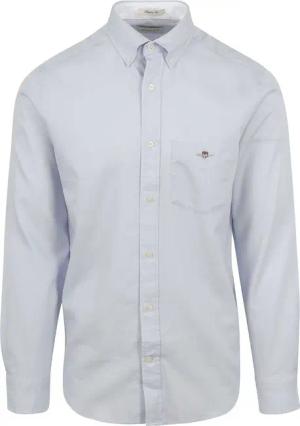 Gant Casual Hemd Honeycomb Texture Hellblau - Größe XXL
