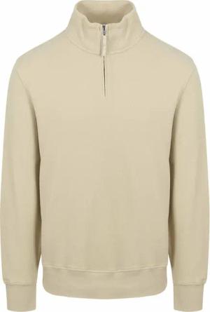Gant Half Zip Pullover Ecru - Größe L