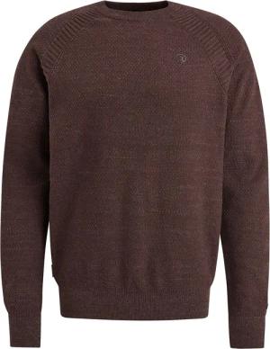 Cast Iron Pullover Heather Plated Braun - Größe XL