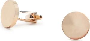 Manschettenknöpfe Kreis Rose Gold -