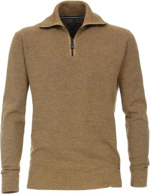 Casa Moda Zip Pullover Gelb - Größe XL