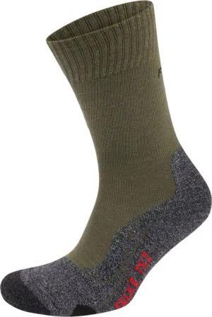 FALKE TK2 Explore Wander Socken Olivgrün - Größe 42-43