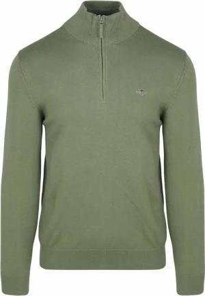 Gant Half Zip Pullover Grün - Größe XL