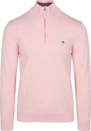 Gant Half Zip Pullover Hellrosa - Größe XXL