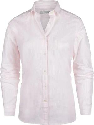 Steppin' Out Blouse Lauren Oxford Streifen Rosa - Größe XS