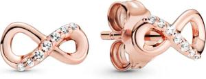 Pandora 288820C01 Damen-Ohrringe Ohrstecker Funkelnde Unendlichkeit