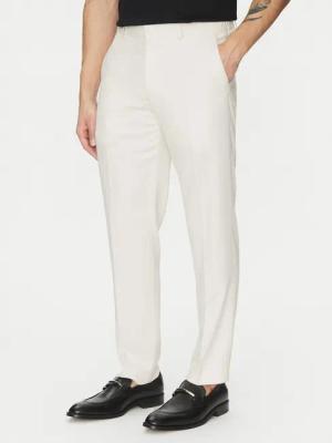 Michael Kors Anzughose MK0SP01067 Écru Regular Fit
