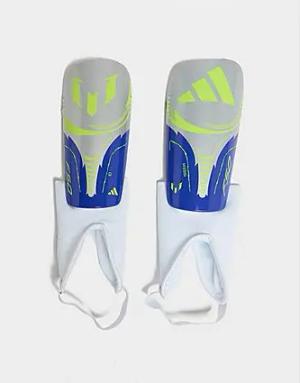 adidas Messi Match Kids Schienbeinschoner, Silber