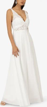 Kraimod - Abendkleid - Größe 34 - weiß