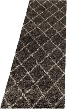 Stilvoll Günstig Hochflor-Teppich Teppich für den Flur oder Küche Geometrisches Design, Läufer, Höhe: 30 mm