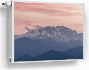 DEQORI Magnetfolie 'Alpenabendglanz', beschreibbar Heizung Magnetmatte magnetisch Magnetfolie