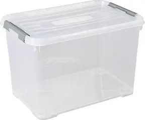 3 curver HANDY Aufbewahrungsboxen 65,0 l transparent 60,0 x 40,0 x 38,8 cm