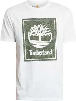 Timberland  T-Shirt T-Shirt mit Camouflage-Box-Logo