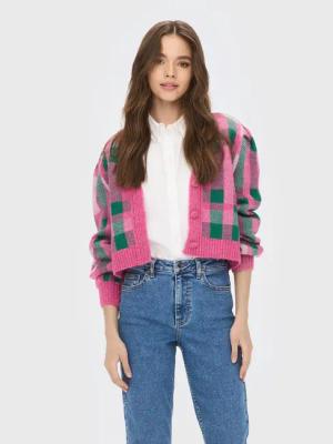 ONLY Strickjacke Kelly 15260251 Rosa Regular Fit