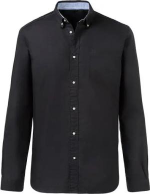 H.I.S Langarmhemd regular-fit mit Button-down-Kragen, reine Baumwolle