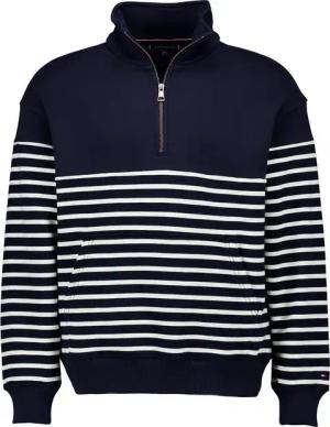 Tommy Hilfiger Herren Pullover blau Gestreift