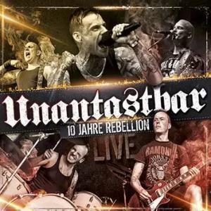 10 Jahre Rebellion - Live von Unantastbar - 2-CD & DVD (Digipak)