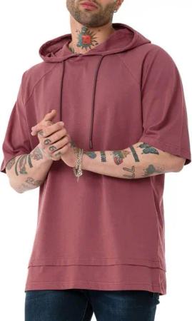 RedBridge T-Shirt mit Kapuze - Lässiges Oversized-Hoodie-Shirt