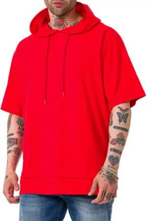 RedBridge T-Shirt mit Kapuze - Lässiges Oversized-Hoodie-Shirt
